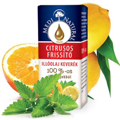 MediNatural Citrusos Frissítő illóolaj keverék 10ml