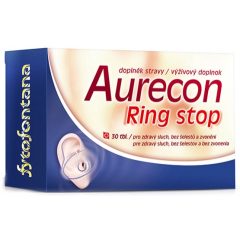 AURECON Ring stop kapszula fülcsengés ellen 30x