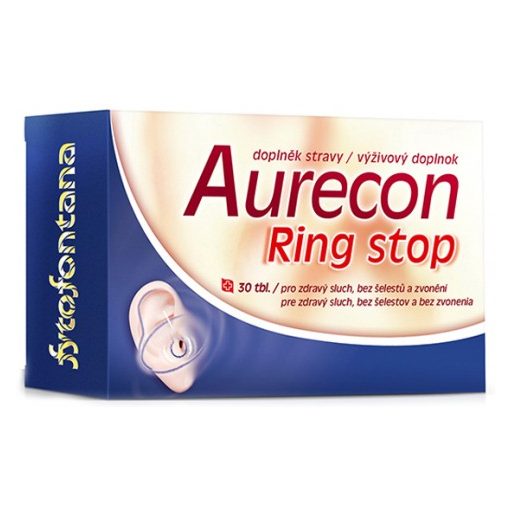 AURECON Ring stop kapszula fülcsengés ellen 30x