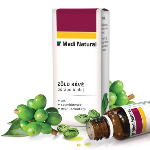 MediNatural Zöld kávé bőrápoló olaj 20ml