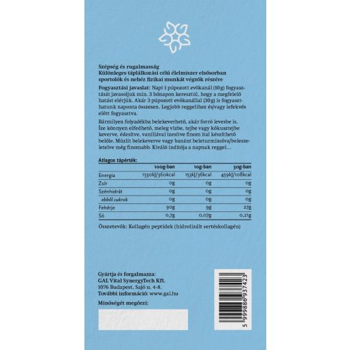 GAL Sertéskollagén peptidek 300g